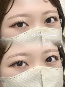 美眉アイブロウスタイリング（毛量調整込み）➕カラーリング🌙【インスタフォローしてくれる方限定】