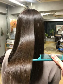 🟣【Special】カット+髪質改善カラー+トリートメント+ヘッドスパ+スタイリング※ロング料金なし