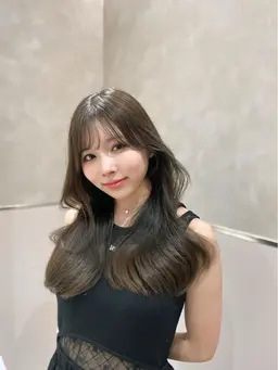 "銀座"で叶う透明感カラー✨ 【ロング料金無し】オリーブ、グレージュ透明感カラー推し🤍🦄極上トリートメント付き🦄