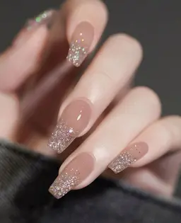 ケア込み・チップ長さ出し10本(フレンチ/マグネットorラメ/グラデーション)🩷