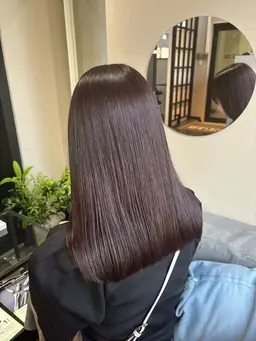 【艶のある髪へ✨】カット＋縮毛矯正