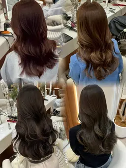 【🫧艶カラー🫧】ワンカラー（髪質改善カラー変更可）➕トリートメント