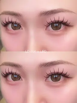 【フラットラッシュ(ダブルフラットmix可)100本】オフ込み/Lカールあり/LEDグルー+1100円で変更可能🫶🏽