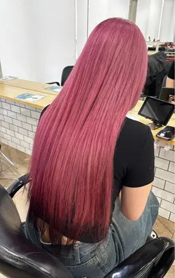 ブリーチなしダブルカラー(鎖骨上までの長さの方限定)