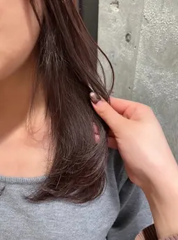 💡人気No.1メニュー💡暗髪カラー➕髪質改善トリートメント➕ Hydraid