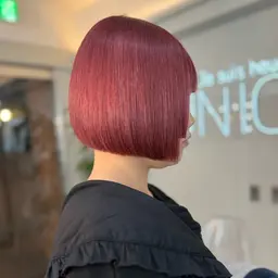 ワンカラー（ブリーチ込みの場合は＋¥7000）