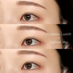 〖3回目まで〗パリジェンヌラッシュリフト+アイブロウWAX¥10,050