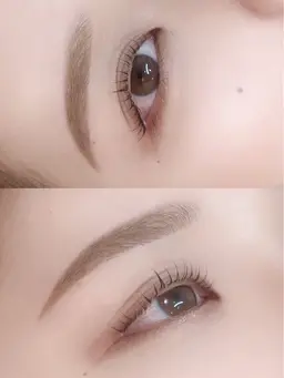 《アイブロウwax》【⚠️女性専用】眉wax、眉カット、間引き、メイク付🎀