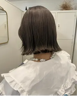 【 さらに透明感+柔らかさ⠀】ブリーチなしダブルカラー🪐