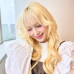 【28.29.30限定🐰ロング込💕🎀】ブリーチありWカラー➕カット