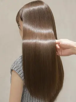 【ブリーチ毛対応】美髪ストレート＋髪質改善トリートメント＋カット