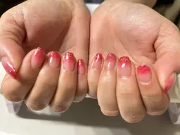ジェルネイルハンド☆ワンカラーグラデーション 【オフ無し限定】3300円→1980円