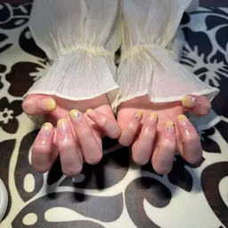 [オフ込]🎱グラデーション・ミラー・フレンチ　4.400円