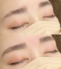 眉毛ワックス脱毛