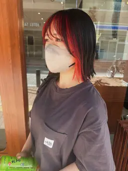 初回限定20%off 💡【透明感🫧ツヤ感up! 】 ケアブリーチカラー＆ カラー ＆ カット ¥19800