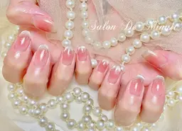 🍓🍓チークマグネットフレンチネイル🍓🍓7500🍓🍓【初回ジェルオフ無料ケア込み】