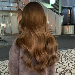 ブリーチなしWカラー➕aujuaトリートメント🇰🇷