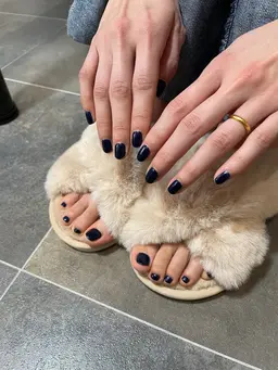 💛フットネイル💛ワンカラー🌈