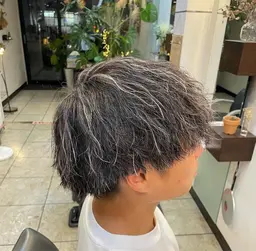 【メンズ】カット+パーマ