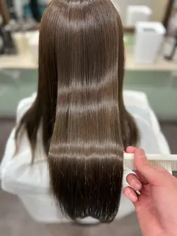 カット＋縮毛矯正＋トリートメント