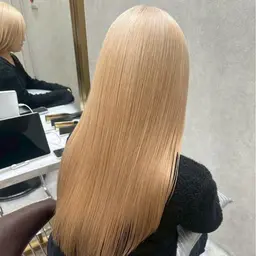 🎀【ケア】ブリーチ➕美髪フルカラー➕髪質改善トリートメント𓂃🫧‪