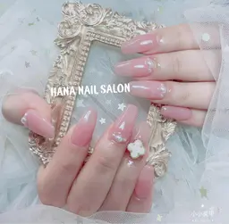 チップ長さだし➕ワンカラー🌸 オフ無し 甘皮ケア+保湿オイル