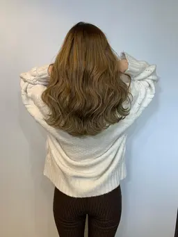 カット+質感改善カラー+2STEPトリートメント