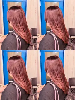 ✨顔周りカット➕暖色系カラー➕超音波➕ケアトリートメント✨【顔周り/前髪/レイヤーカット/暖色/ボブ】