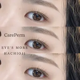 《ミニモ学割》ケアまつ毛パーマ+アイブロウWAX SET