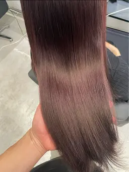 ✨限定クーポン✨髪質改善酸性ストレートパーマ✨✨＋カット＋カラー＋tr