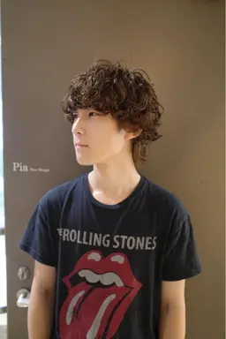 【King Gnu 常田大希風】無造作スパイラルパーマ　　　　　ラフな動き×束感　セットも楽で一気に色気がでます！