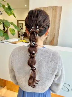30分ヘアアレンジ