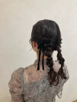 パーティーヘアセット