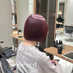 《発色&明るさup!✨》ブリーチなしダブルカラー➕ケアカラー🎀💕