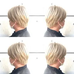 🔥一度はやってみたい🔥カット➕ホワイトカラー🌈➕髪質改善トリートメント✨＊ブリーチ3回