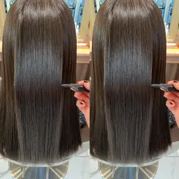 🏁カット+縮毛矯正（5cm以内リタッチ）❤️‍🔥