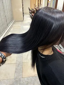 【透明感重視/ブリーチなし】🎀カラー+オージュアトリートメント ¥8980