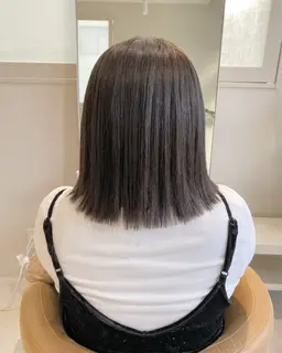 【髪質改善×縮毛矯正】カット+酸性ストレート(ブリーチ毛可)💡