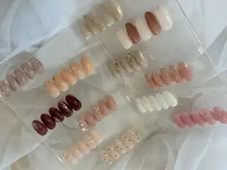 【ハンド定額】ナチュラルアートコース💐シンプル可愛い♪