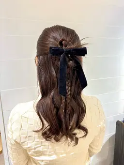 ヘアセット💐🤍
