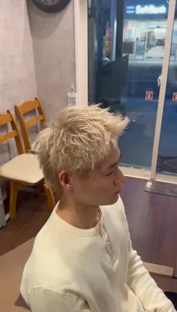 ケア2ブリーチ➕カラー