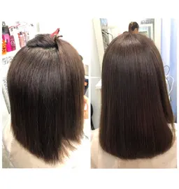 うるつやにストレートにしたい!どの薬液が合うの⁈ 縮毛矯正お悩み相談メニュー♡ ぜひ詳細もご覧下さい🍯/前髪カット付き