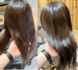 カット＋髪質改善カラー