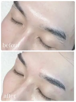 【男性/学割U24】メンズ眉スタイリング(眉Wax)￥3980