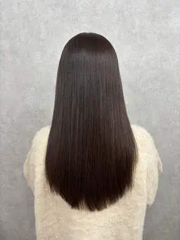 🤍朝ラクちゅるんストレート➕髪質改善トリートメント🤍