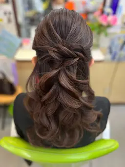 ヘアセット(ダウンスタイル)