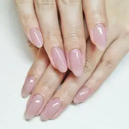 【Hand】オフ無料&パラジェル使用🧡ワンカラーorラメグラデーションネイル