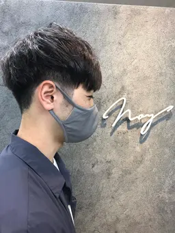 【メンズ限定】　　　　　　　　　　　　　　　　　　💈メンズカラー+カット+プチトリートメント💈(注)ブリーチなし