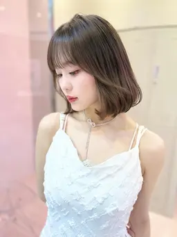 【🤍垢抜けクーポン🤍】🍑ボブカット＋トリートメント🍑