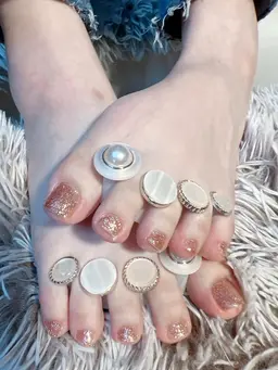 Hand&Foot・set （ワンカラー&ラメグラ）10960→9000 オフ別途+500円